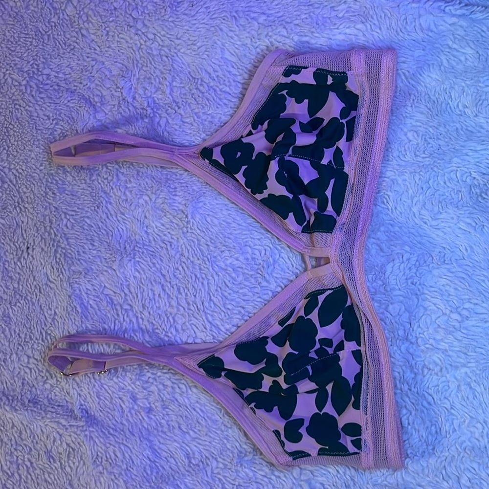 Pink bra